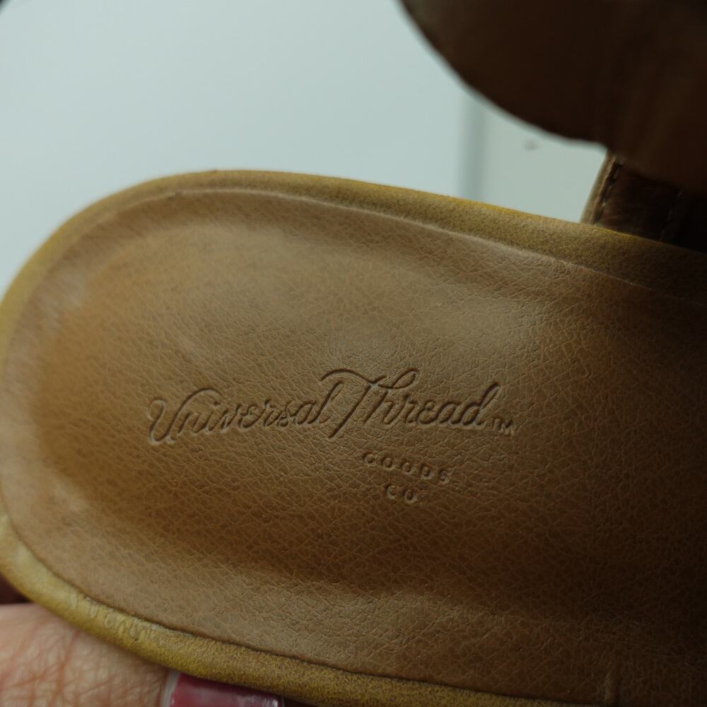Universal Thread Womens Milliana Cut-Out Slingback Pumps Peep Toe Brown Size 8.5 - Picture 6 of 9